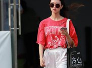 紧身裤看着就时髦, 完美展现女性的身材, 让我也好心动