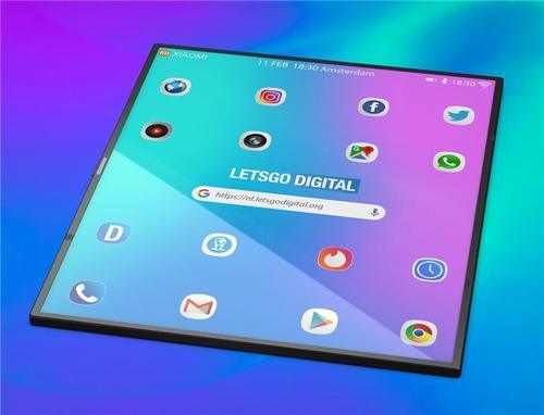 挑战三星华为!小米双折叠屏手机高清渲染图来