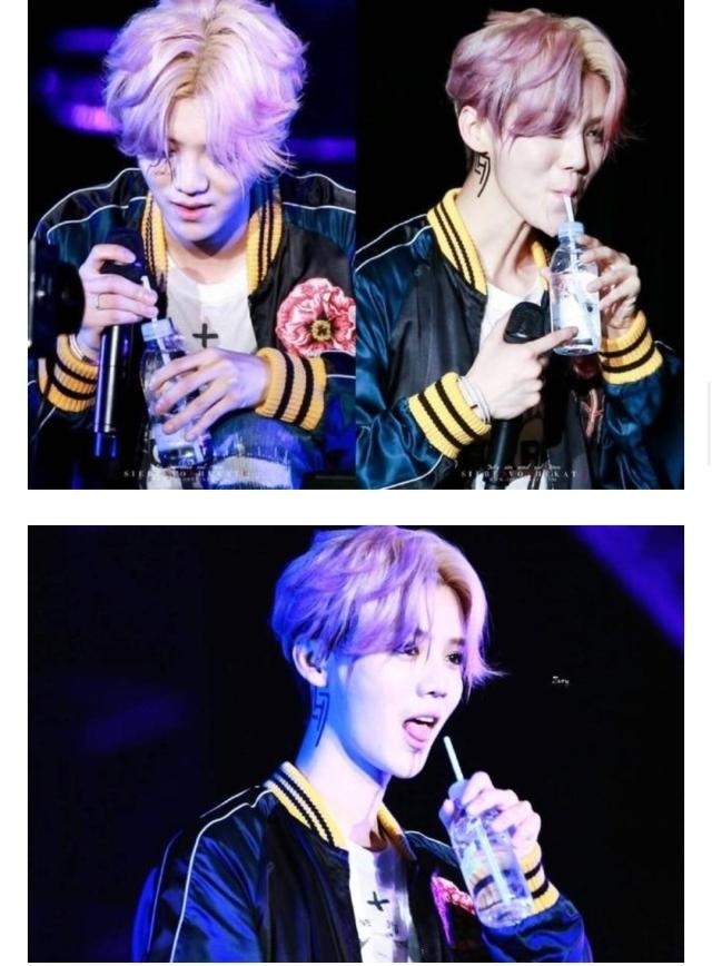 涂了口红的男明星是怎么吃东西的呢,王俊凯精