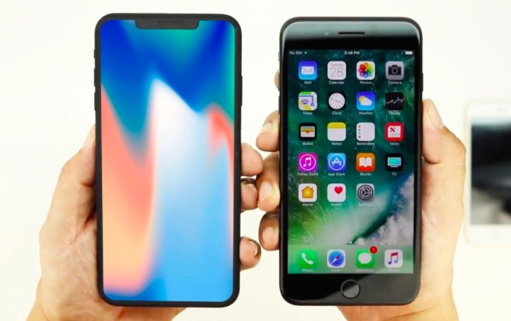 史上屏幕最大的苹果手机!iPhone X 2018机模现