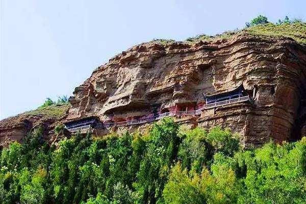 中国八大悬空寺之一 河南淇县朝阳悬空寺