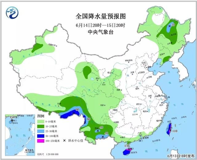 最强降雨在今天!明后天雨水北上，吉林雨不停!