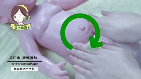 0-36个月宝宝抚触、排气操动图教程,新手妈妈