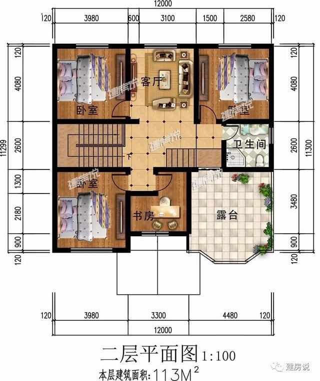 2套二层小别墅太棒了，准备好25万，马上开建