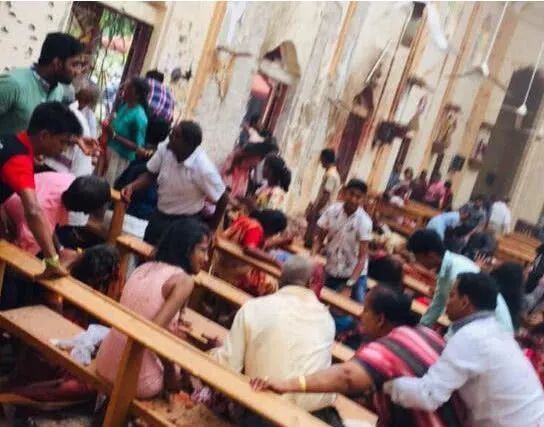 斯里兰卡发生连环爆炸事件,已致上百人死伤,4