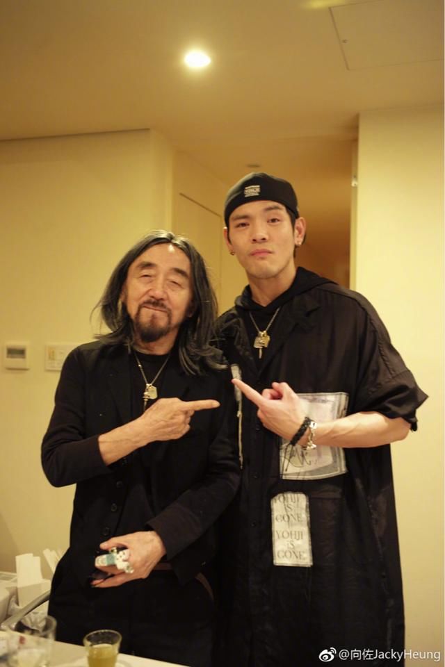 向佐带郭碧婷到日本见干爹,时尚教父山本耀司