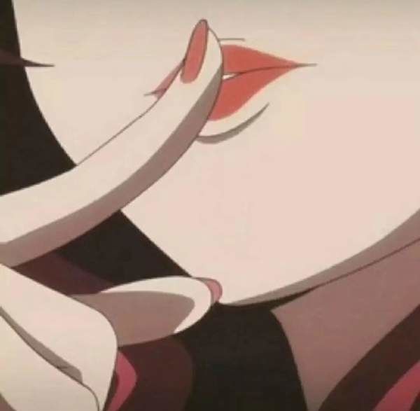 抖音动漫遮脸素材合集:半遮脸黑白彩色动漫素