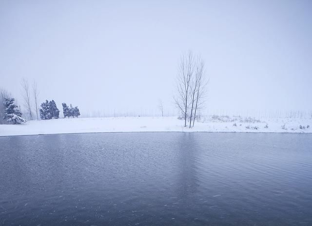 看最美雪景 来郸城南丰镇!