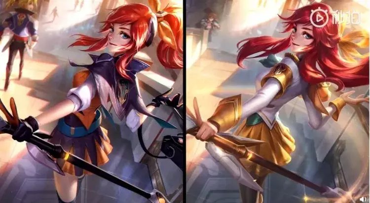 战斗学园拉克丝至臻版皮肤特效对比:温柔可人