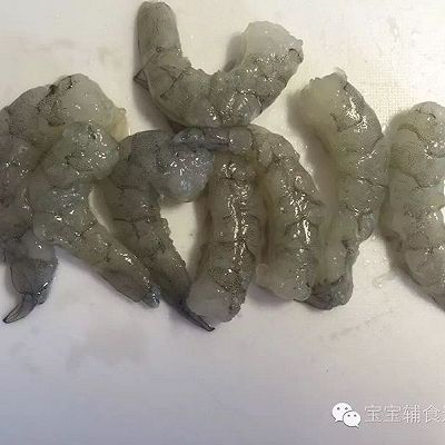 虾仁西兰花香菇米饼