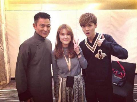 鹿晗与刘德华合影身高被虐?网友:这就尴尬了