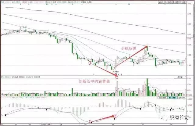 MACD指标的底背离选股法，简单高效，学会了就是赚到