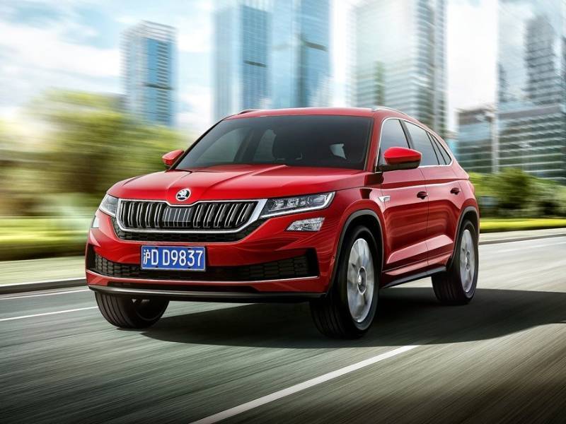 高颜值轿跑SUV 斯柯达柯迪亚克GT实拍