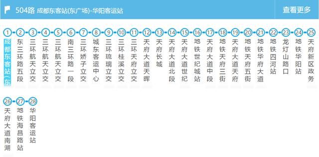 成都东站公交信息