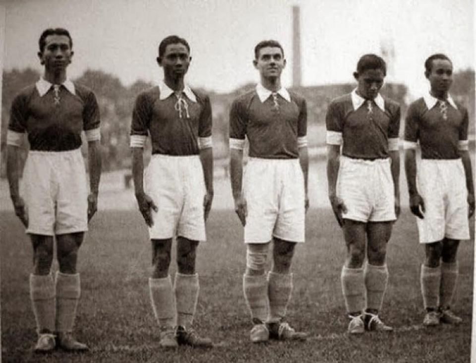 1938年世界杯罕见旧照,印尼成为最先打进世界