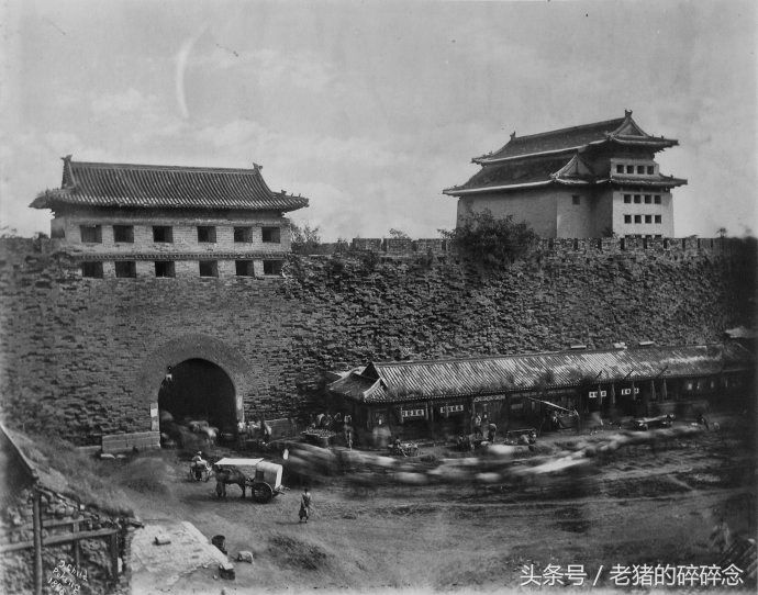 老北京老城墙珍贵老照片