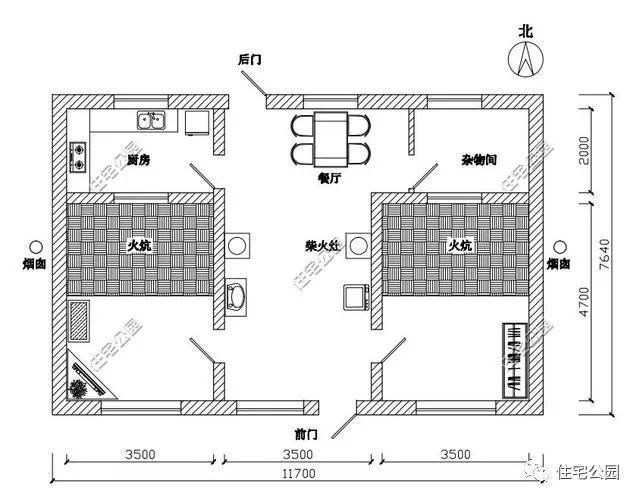 11x11米北方农村小平层，带火炕10万元搞定，比别墅都美！