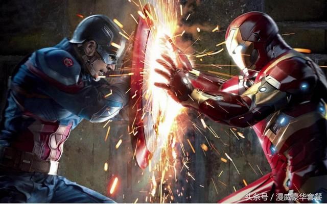 美队3中钢铁侠惜败,无限战争他单挑灭霸,孰强