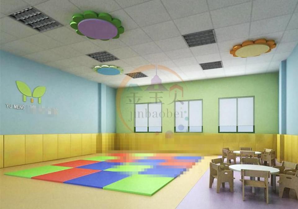 幼儿园早教中心室内装修效果图,金宝贝装饰