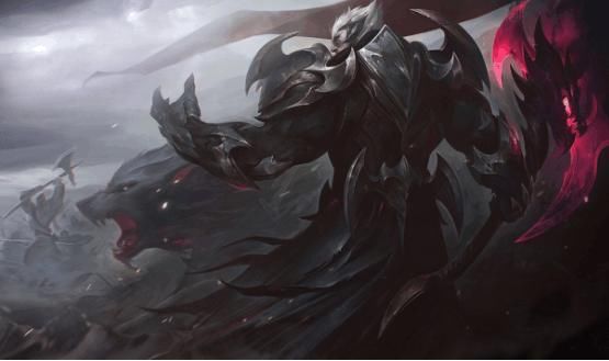 lol测试服:死兆星大虫子超帅原画,宝石刀妹这刀