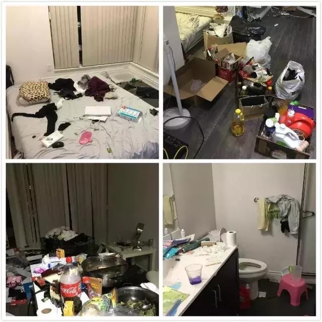 中国留学生退租后的一幕,让房东决定不再将房子租给中国人