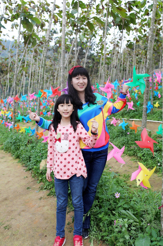 姗儿宝贝008 春天的颜色——云梯山公园踏春