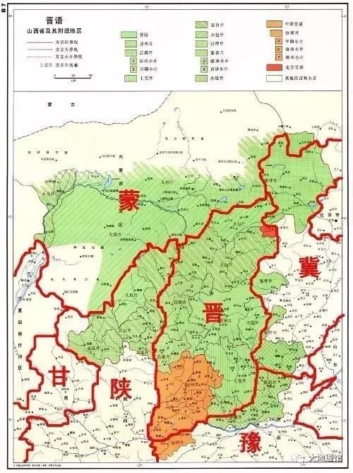 山西省地图全图高清版