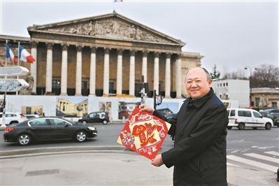 法国本土首位华人议员陈文雄:盼广州每年都来法国举办活动