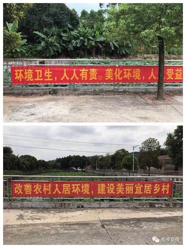 7月6日炭步镇落实农村人居环境整治和干净整