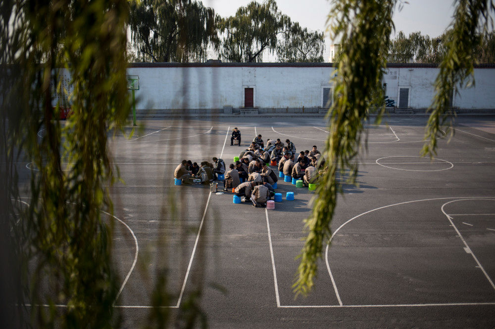 一组反映戒毒所生活的真实照片