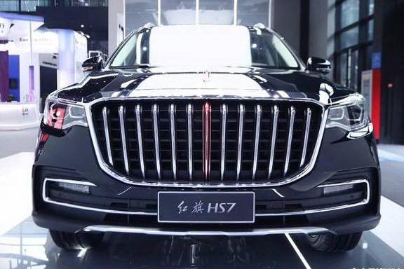 红旗耗资500亿打造的中大型豪华SUVHS7 一身