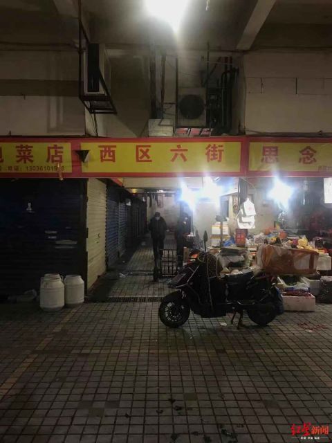 武汉不明原因肺炎海鲜市场
