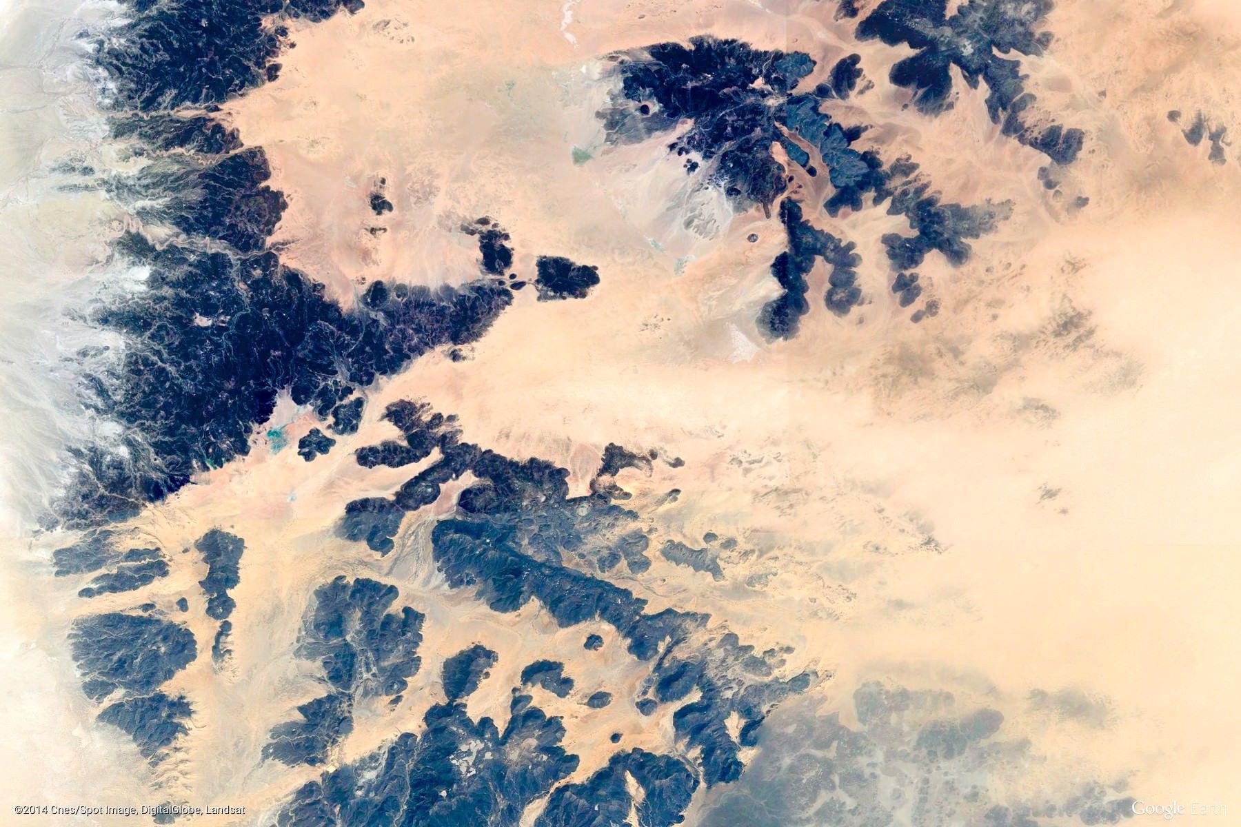 10张来自谷歌地球的高清卫星照片,让人感叹大