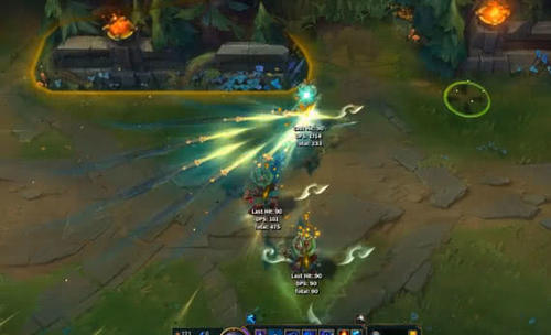 LOL:男刀玉剑传说皮肤预览!回城特效是要上天