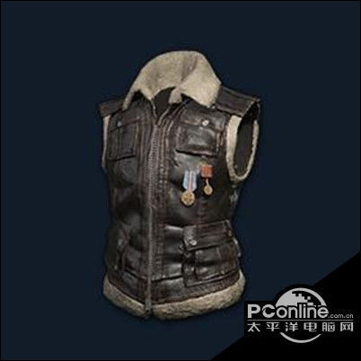 绝地求生Sleeveless Biker Jacket (Black)出售价格介绍