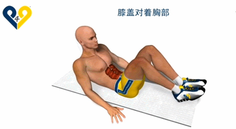 (图1为重复动作,做此动作有利于腰腹伸展) 硬汉美女们你有毅力做完