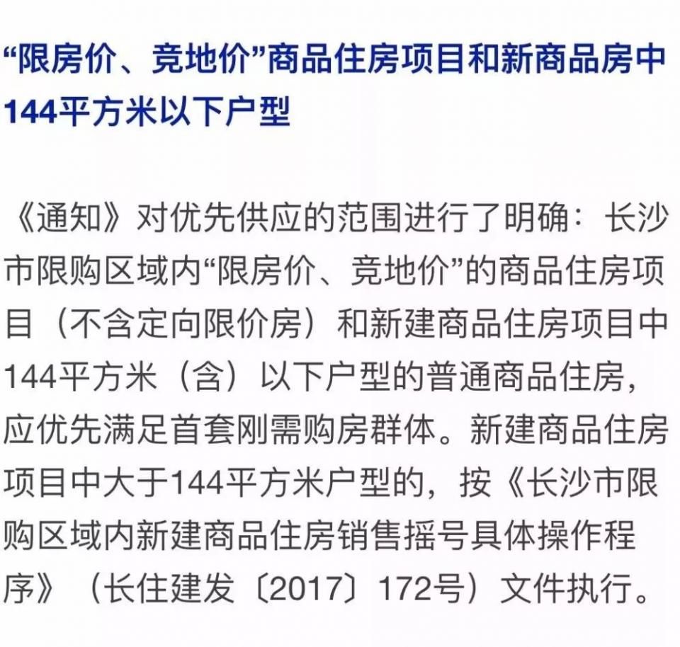 想在长沙买房的速看!这些人可以优先选房!界定标准是……