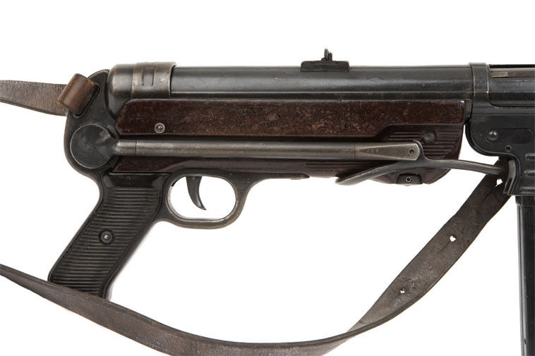 经典老枪第二次世界大战 德国 MP40冲锋枪今