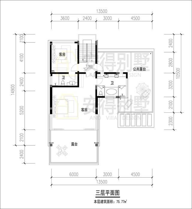 2款新农村现代别墅，卧室套房太吸引人，自主和民宿一箭双雕