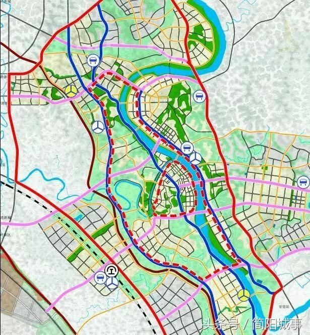 横穿简阳老城区的成渝铁路将拆除修建大通道？真相是……