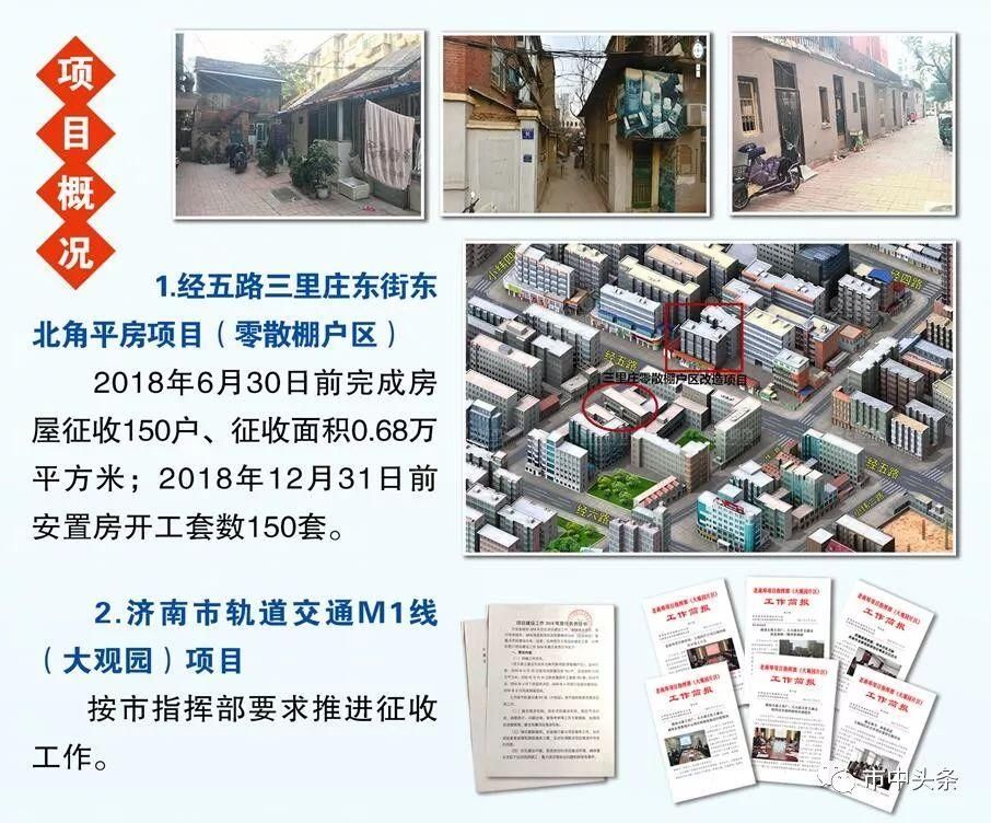 济南拆迁|2018征收冻结通告一览\/棚户区改造项目清单\/市中区热