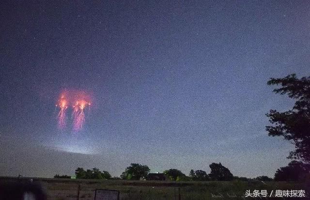 水母状红光突现美国上空，科学家：当你遇上时不要怕，请好好欣赏