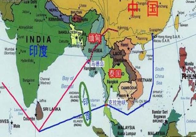 克拉地峡运河，中国对马六甲困局的最大反击？