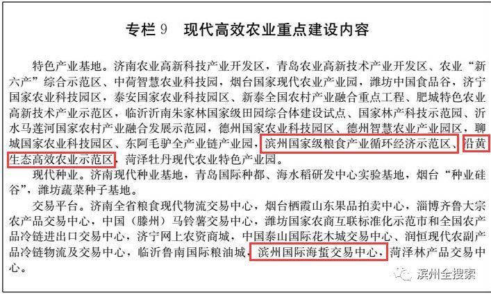 刚刚，山东发布重磅规划!滨州这些地方被委以重任，快看各县区都