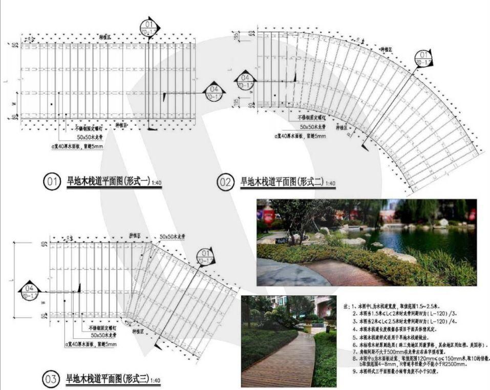 恒大、万科地产园林景观施工图集