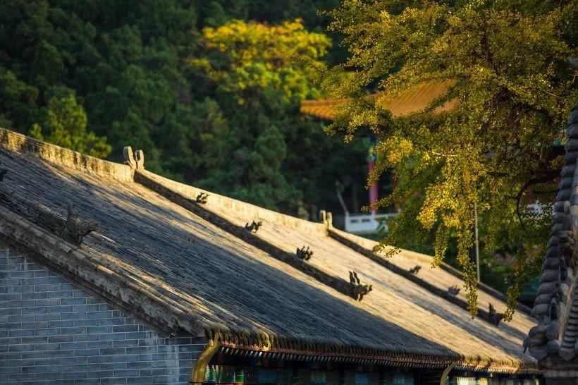 河南洛阳宜阳灵山寺风景图片