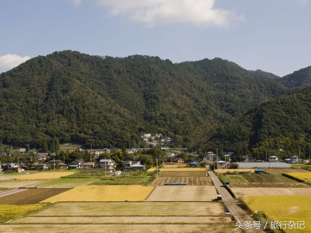 日本农村，真的很干净