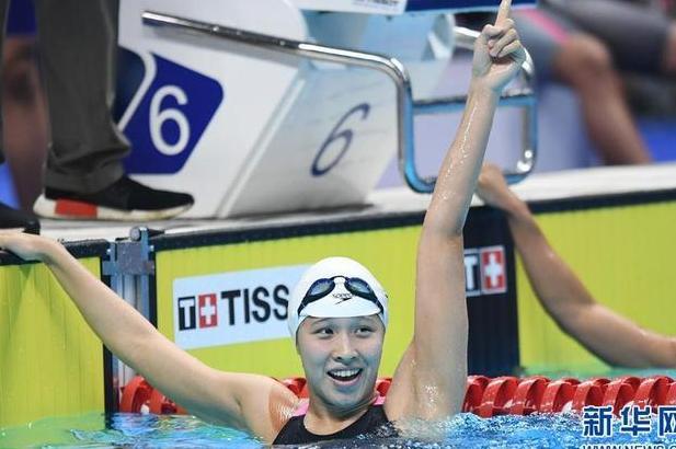 男女混合泳夺冠中国破纪录 中国队精彩战况图