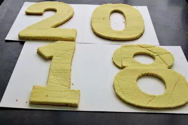 2018新年数字蛋糕,最新出品