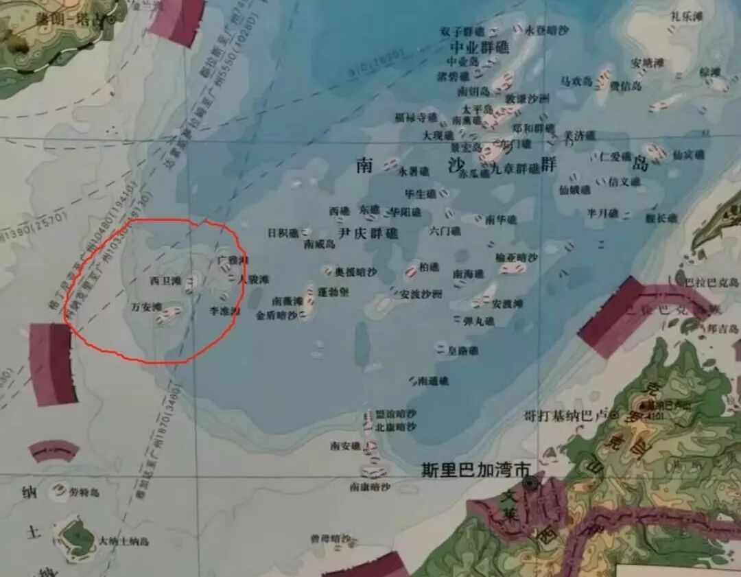 万安滩面积是多少 万安滩中国怎么控制的?